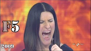 Laura Pausini  UnEmergenza Damore  Live High Notes  19982019 [upl. by Eidnak]