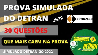 PROVA SIMULADA DO DETRAN 2022  PROVA TEÓRICA DO DETRAN  DETRAN GO  SIMULADO DETRAN GO 2022 [upl. by Hooge112]