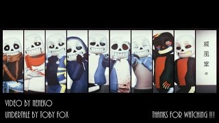 【AU注意】Sans⑨で威風堂々【MMDundertale】 [upl. by Lea]