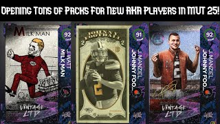 These Cards Are Insane Opening Tons of Packs For New AKA Cards in Madden 25 Ultimate Team [upl. by Julita]