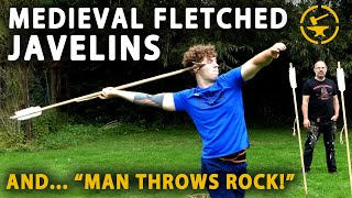 Javelin hack to throw like a Pro BonusMan throws rock [upl. by Aryad]