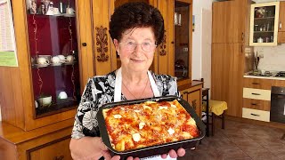 Pasta Grannies share Nonna Igeas timballo from Abruzzo [upl. by Veradis895]