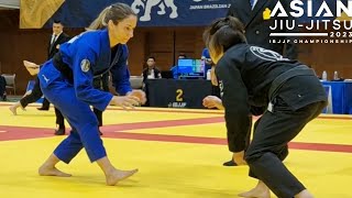 Mayssa Bastos vs Saori Shibamoto  Asian Championship 2023 [upl. by Anyzratak659]