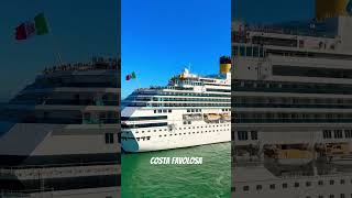 Costa Favolosa In Barcelona Cruise Port cruise cruiseship costacruises [upl. by Lipkin]