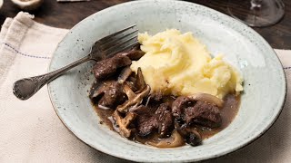 Hearty Venison and Wild Mushroom Casserole Recipe [upl. by Adnahsam]