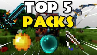 TOP 5 TEXTURE PACKS [upl. by Geier]