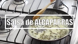 Super Fácil  Cómo preparar salsa de alcaparras ideal para pescados o Pollo [upl. by Haze493]