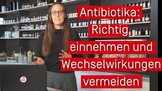 Wie nimmt man Antibiotika richtig ein [upl. by Ripp]