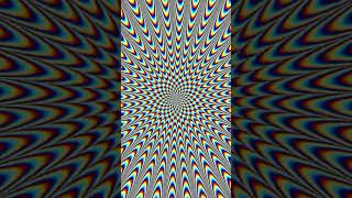 Hypnotic Optical Illusion Animationshortvideo OpticalIllusion HypnoticArt VisualEffect Psychede [upl. by Rexferd244]