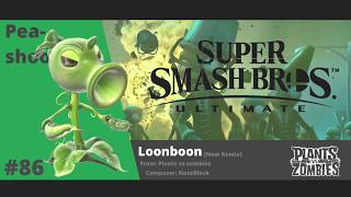 Loonboon Plants vs Zombies  New Remix  Super Smash Bros Ultimate Soundtrack [upl. by Silvio]