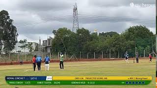 Live Cricket Match  RFC  Rising Fearless Cricketers  vs ROYAL CRICKET CLUB  26Jun24 0902 AM [upl. by Asiuqram]