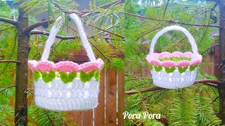 Wisteria Square  VVCAL 2018 Reboot Week 14 Crochet Motif [upl. by Airam]