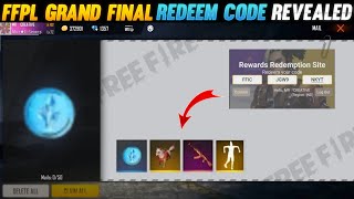 FFPL REDEEM CODE REVEALED  MR CREATIVE TAMIL [upl. by Alyt]