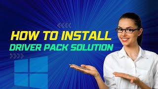 How To Install Driver Pack Solution  driver installation to system  windows 7  8  XP [upl. by Durwood]