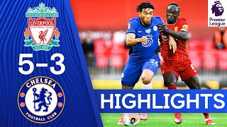 Liverpool 53 Chelsea  Premier League Highlights [upl. by Adlog216]