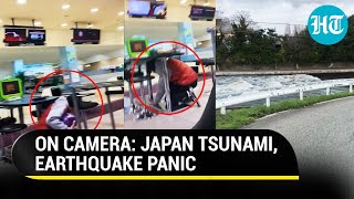 Tsunami Waves Hit Japan After Massive Earthquake Nuclear Power Plants On Alert Evacuations Ordered [upl. by Pollyanna]