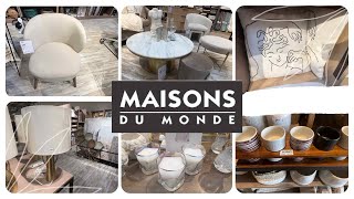 MAISONS DU MONDE ARRIVAGE 1092023 DÉCORATION DINTÉRIEUR CANAPE VAISSELLE CUISINE [upl. by Neeluj]