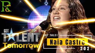 ⭐️🎤 Naia Castro Got Talent España 2023 ⭐️🎶 quotpase de oro de Florentino Fernándezquot remediosycaseros [upl. by Lebiram]