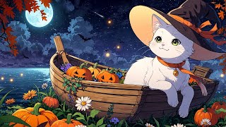 Halloween Deep Forest Vibes 🎃 Lofi Halloween Vibes 🎃 Night Lofi Songs For Peaceful Halloween Night [upl. by Nabalas347]