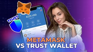 MetaMask VS Trust Wallet  Какой кошелк выбрать новичку  Быстрый обзор без воды [upl. by Pasadis]