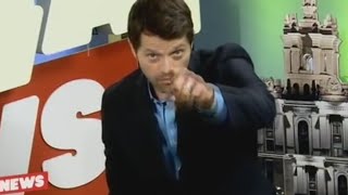 Misha Collins interview  Пятница News eng subtitles [upl. by Dlorrej]