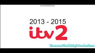 ITV2 ITV3 amp ITV4 Logo History [upl. by Retsub]