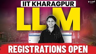 IIT Kharagpur LLM Registrations Started  Eligibility  Exam Pattern  Important Dates [upl. by Zitella729]