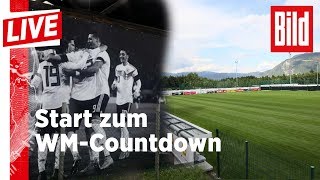 Weltmeister startet ins Trainingslager  Start zum WMCountdown  BILD Live [upl. by Blanc377]