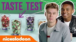 Candy Corn Taste Test Compilation 🍬 Ft JoJo Siwa Owen Joyner amp More  Nick [upl. by Tereb501]