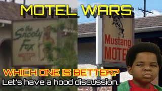 Motel wars ▪︎ THE SNOOTY FOX VS THE MUSTANG ▪︎ LOS ANGELES EDITION [upl. by Nart]