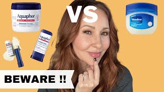 Aquaphor VS Vaseline 30 Yr PRO Makeup Artist Tested [upl. by Vtehsta470]