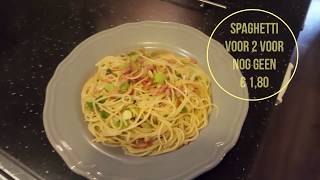 Lekker snel en goedkope spaghetti [upl. by Ecienahs251]