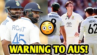 Cricketer WARNS Australia ahead of BGT 😳 India Vs AUS Test Cricket News Facts [upl. by Cornwall]