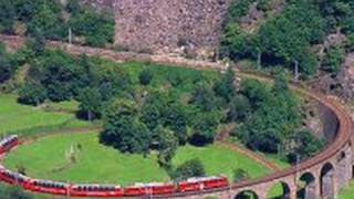 Welterbe zwischen Albula amp Bernina UNESCOTitel für spektakuläre Bahnstrecken [upl. by Leahcimrej371]