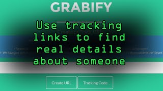 Catch Catfish on the Internet with Grabify Tracking Links Tutorial [upl. by Aham]