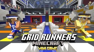 Grid Runners  Trailer Free Minecraft Map [upl. by Yssep]