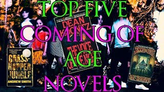 Top Five Coming of Age Novels TopFiveFriday [upl. by Micheline]