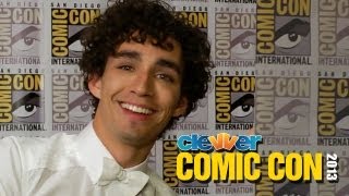 Robert Sheehan Talks Simon amp Winning Role in The Mortal Instruments at 2013 ComicCon [upl. by Klapp]