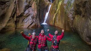 Canyoning in Bajos del Toro Costa Rica Mordor Canyon [upl. by Hasin]