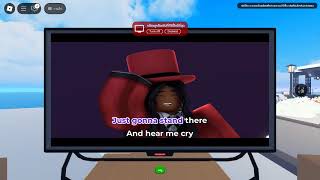 Love The Way You Lie Karaoke Roblox [upl. by Nevanod]