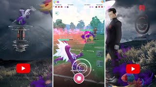 Pokémon GO Team Rocket Grunt Battles Zygarde Toxtricity Morpeko Marshadow Hoopa and more [upl. by Nwahsan]