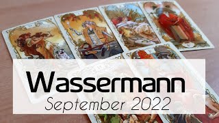 ♒WASSERMANN  September 2022  Dein Wunsch ist in Reichweite🤩Neue berufliche Gelegenheiten Tarot [upl. by Torry692]