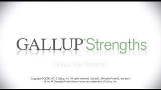 Discover Your Strengths  Unlock Your Potential with Gallups CliftonStrengths [upl. by Narad]