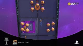 ASTRO BOT Nowhere To Hide SILVER  Rescued all Bots in Camo Cosmos PlayStationTrophy [upl. by Frydman518]