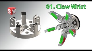 Jaw Gripper Assembly  01 Claw Wrist [upl. by Bubalo]