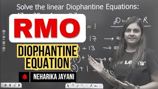 Solving Diophantine Equation I IOQM I HBCSE I RMO I NMTC [upl. by Htrag]