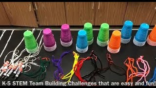 K5 STEM Team Building Activity [upl. by Ydeh]