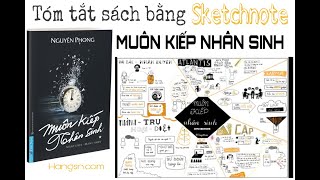 MUÔN KIẾP NHÂN SINH  NGUYÊN PHONG  TÓM TẮT SÁCH BẰNG SKETCHNOTE [upl. by Faus699]