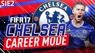 HUGE TRANSFER  EPL DEBUT  FIFA 17 Chelsea Career Mode  S1E2 [upl. by Yoc]