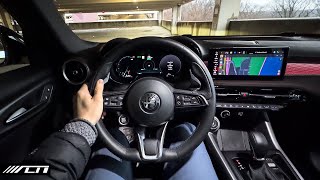 2024 Alfa Romeo Tonale Veloce POV Drive Impressions  Is it a REAL Alfa [upl. by Perri930]